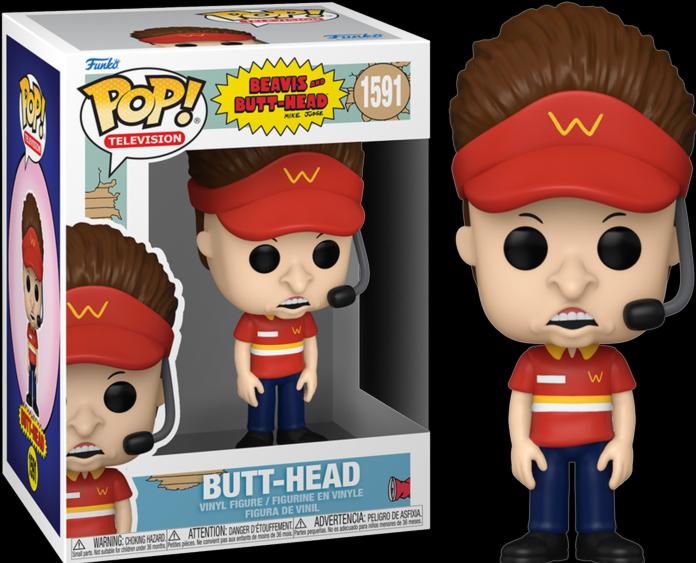 Actual product image Funko Beavis and Butthead POP! TV Vinyl Figure Butt-head 9 cm