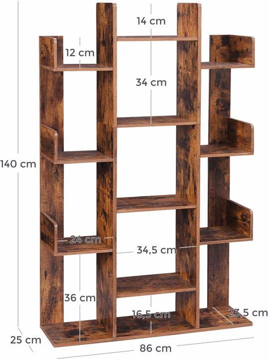 Actual product image Vasagle Hemmingway (86 x 25 x 140 cm)