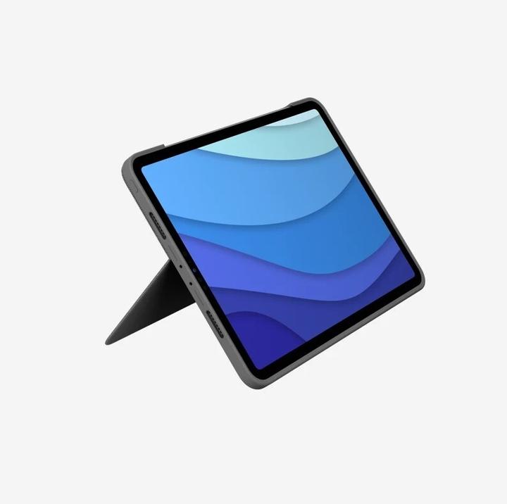 Immagine prodotto Logitech Combo Touch (US, iPad Pro 12,9 2022 (6a generazione), iPad Pro 12.9 2021 (5a generazione))