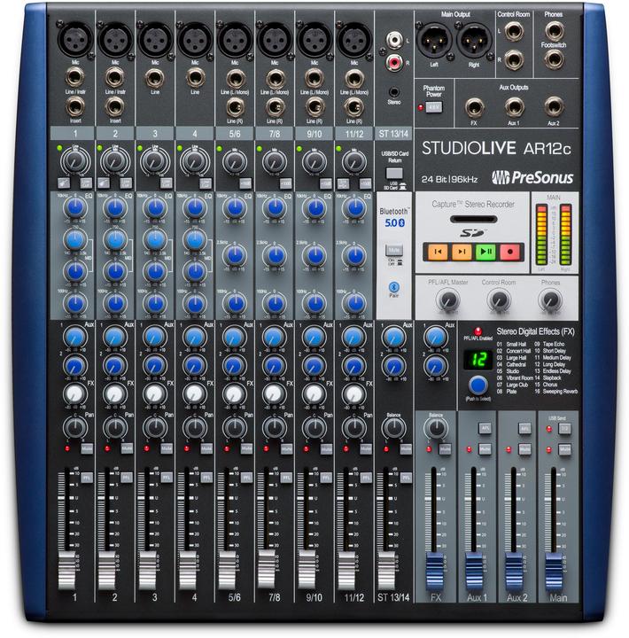 StudioLive AR12c (Mixer da studio e live)