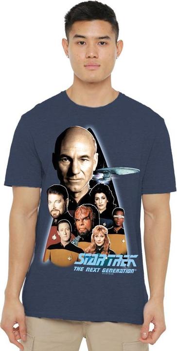 Actual product image Unisex Adult Next Generation Crew T-Shirt (L)