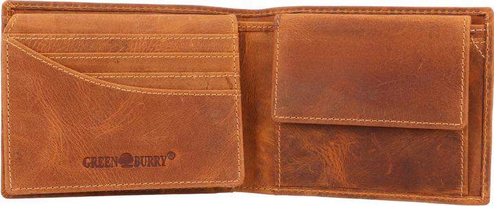 Produktbild Greenburry Vintage Sternzeichen Geldbörse Leder 12 cm