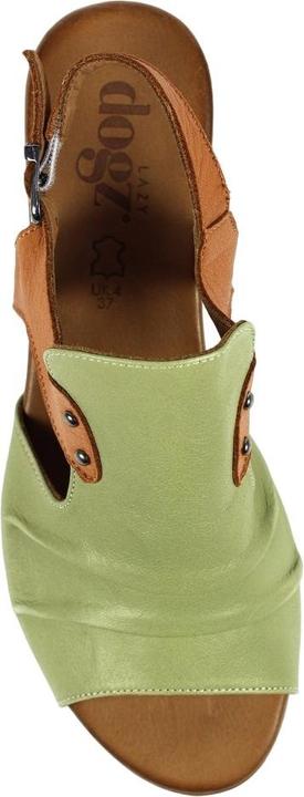 Actual product image Lazy Dogz Womens/Ladies Jaden Leather Sandals (40)