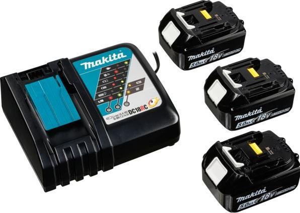Produktbild Makita DDF486RT3J Akku-Bohrschrauber (Akkubetrieb)