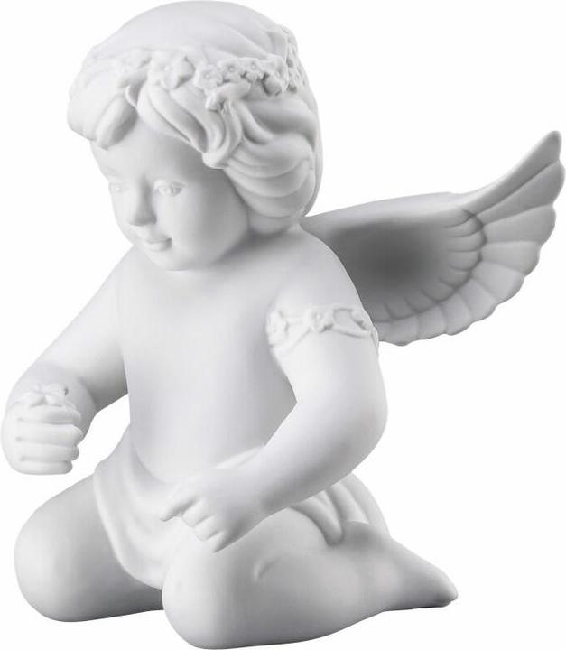 Produktbild Rosenthal Engel gross - Weiss matt - Engel mit Blumenkranz