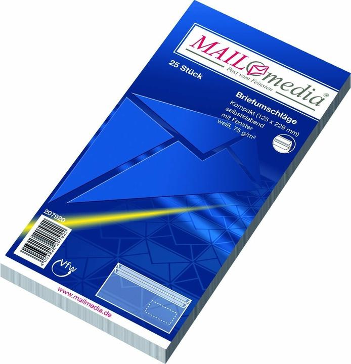 Image du produit Elepa Enveloppe avec fenêtre à droite (25 x)