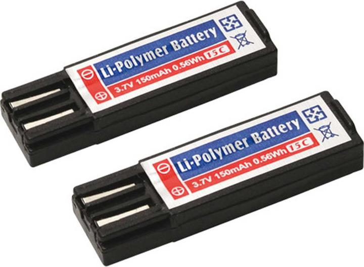 Immagine prodotto Align LiPo cella singola T-Rex 100 3,7V 150mAh 15C (2 pezzi) (3.70 V, 150 mAh)