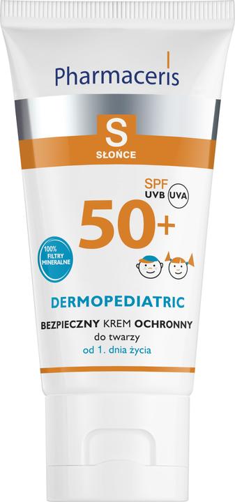 Produktbild Pharmaceris Sun Safe Protection Cream für Kinder SPF50+ von Geburt an 50 ml (Sonnencreme, SPF 50+, 50 ml)