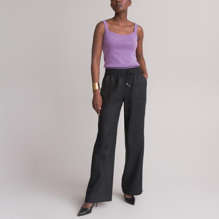 Actual product image Anne Weyburn Linen trousers (48)