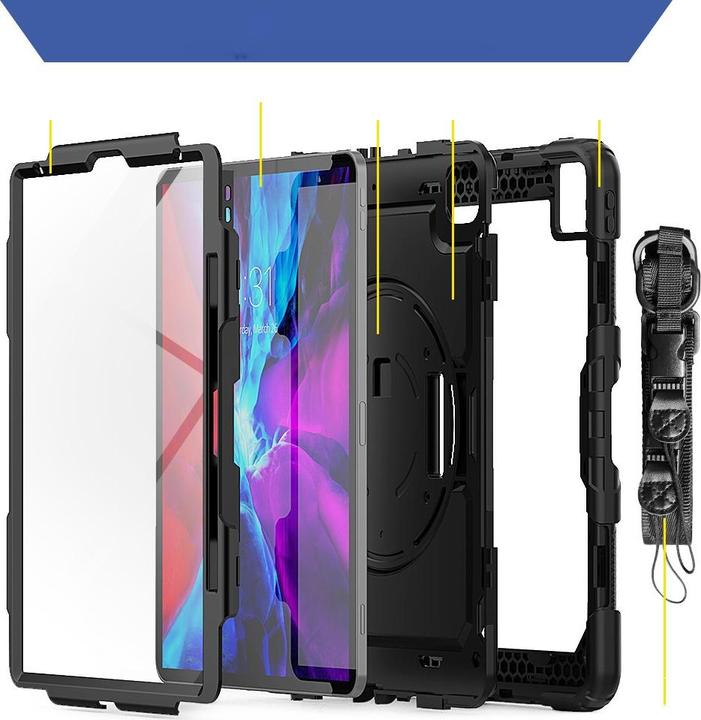 Immagine prodotto Ueli Express Copertura protettiva Outdoor Extreme (iPad Pro 12,9 2022 (6a generazione), iPad Pro 12.9 2018 (3. Gen), iPad Pro 12.9 2020 (4. Gen), iPad Pro 12.9 2021 (5a generazione))