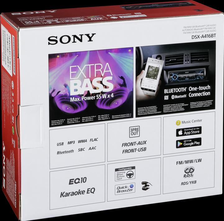Image du produit Sony DSX-A416BT (Apple Carplay)