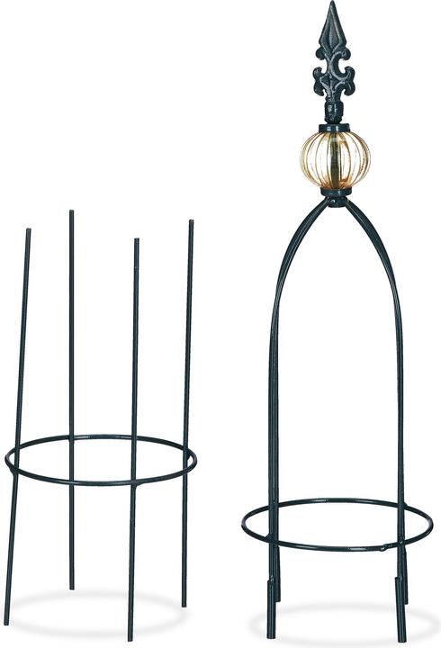 Immagine prodotto Relaxdays Set da 2 graticolati ad obelisco (19 cm, 19 cm)