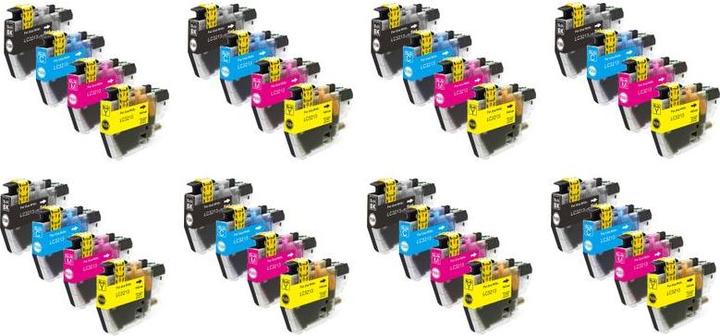 Produktbild Hermex Kompatible Tintenpatrone für Brother DCP-J772DW (M, BK, C, Y)