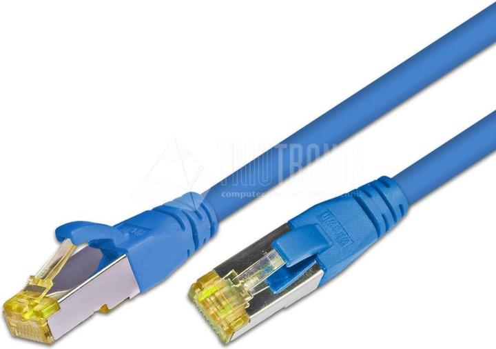 Wirewin Patchkabel: S/FTP, 25m, blau (S/FTP, CAT6a, 25 m)