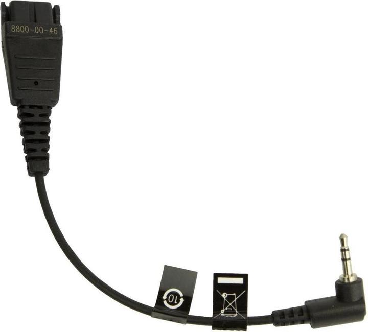 Produktbild Jabra Anschlusskabel QD auf 2,5mm Klinke