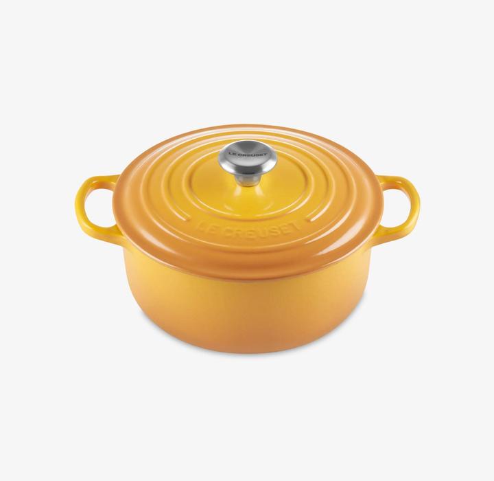 Image du produit Le Creuset Rôtissoire Signature (24 cm, Cocotte + faitout, Fonte, Émail)