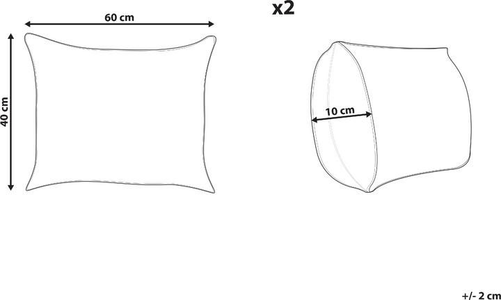 Produktbild Beliani Boissano (40 x 60 cm)