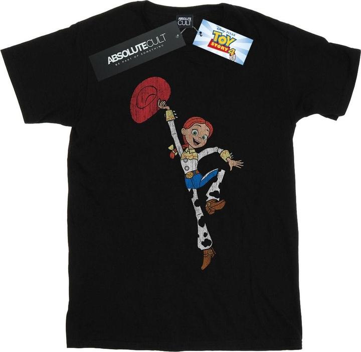 Actual product image Disney Mens Toy Story 4 Jessie Jump Pose T-Shirt (S)