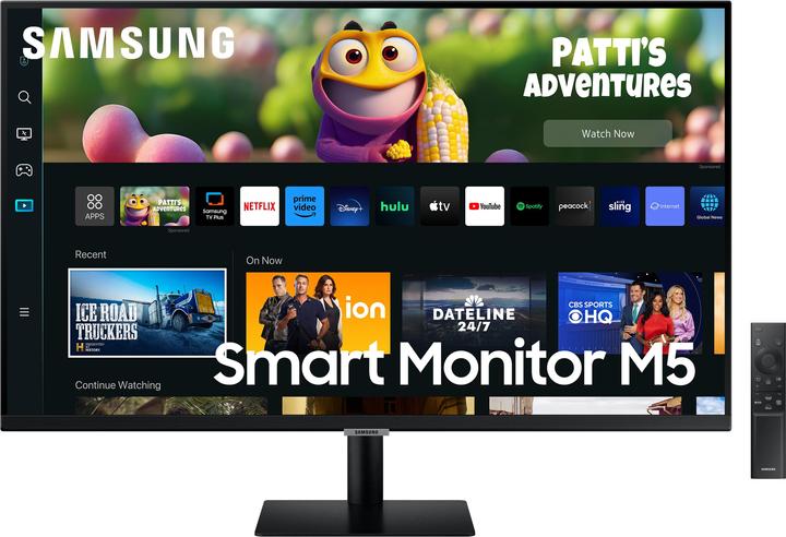 Samsung Smart Monitor M5 LS27CM500EUXEN (1920 x 1080 pixel, 27")
