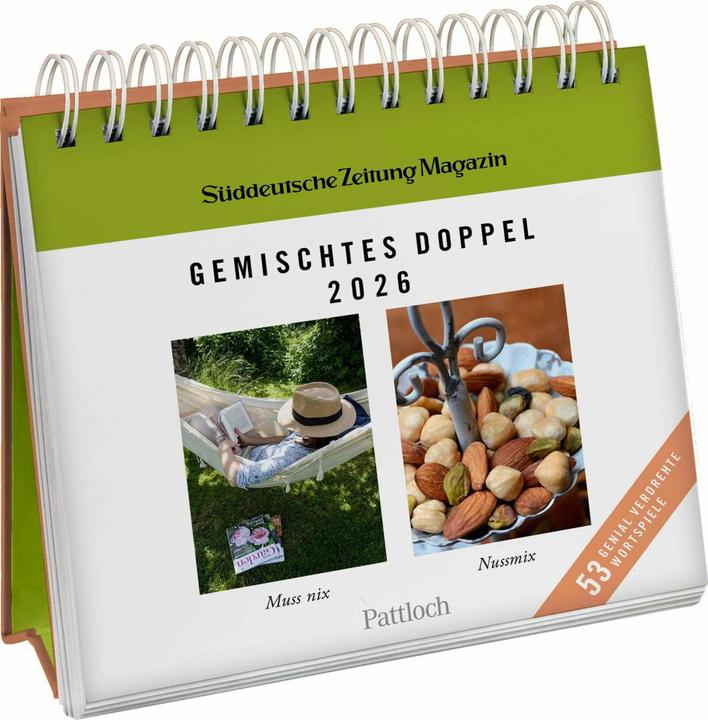 Immagine prodotto Postkartenkalender 2026: Gemischtes Doppel (Copertina rigida, Tedesco)
