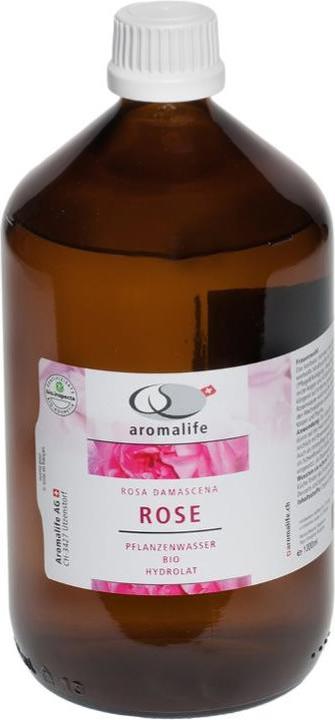 Aromalife Pflanzenwasser Rose (1000 ml, Mundwasser)