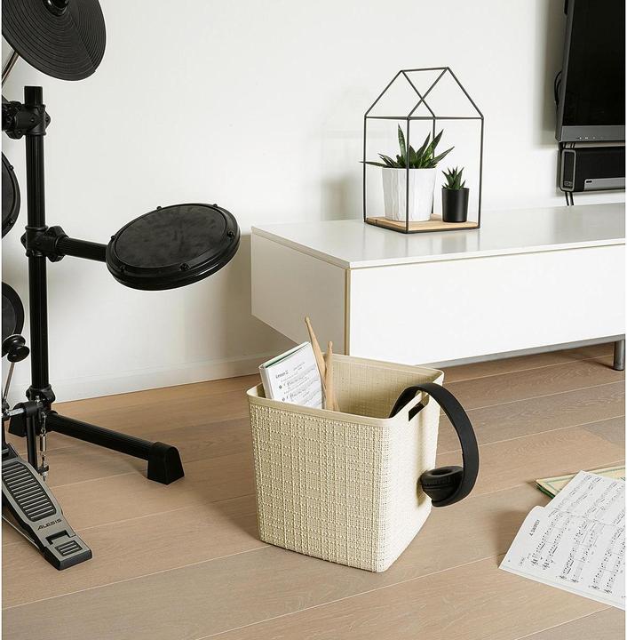 Actual product image Curver Basket Jute Cube 17l (1 x, 27 x 27 x 27 cm)