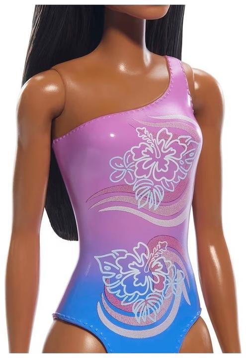 Produktbild Barbie Mattel Κούκλα Beach Blue-Purple Swimsuit για 3+ ετών HPV20