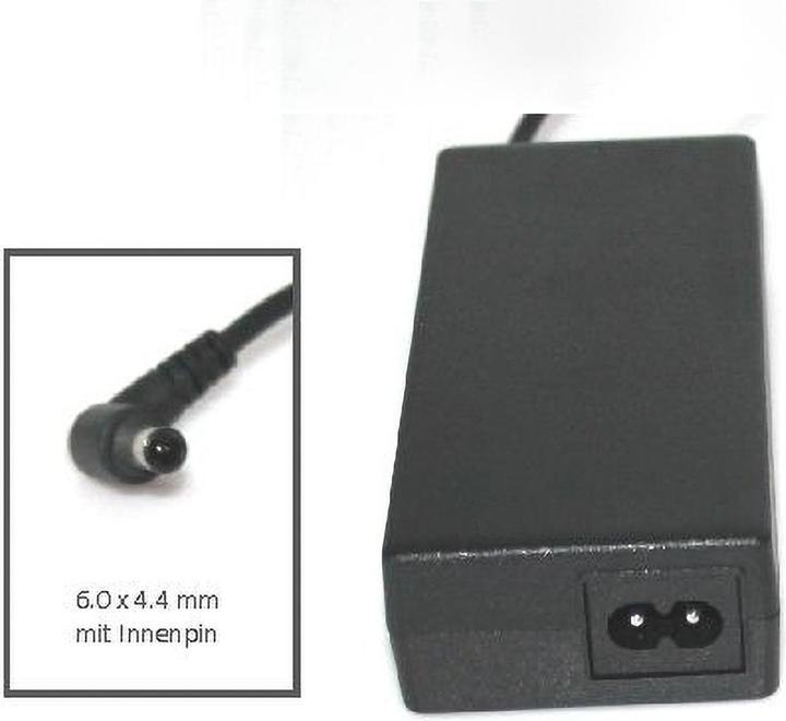 Produktbild AGI 89456 - Notebook - indoor - 100-240 V - Schwarz - SONY VAIO VGP-AC19V39 - 130 mm (40 W)