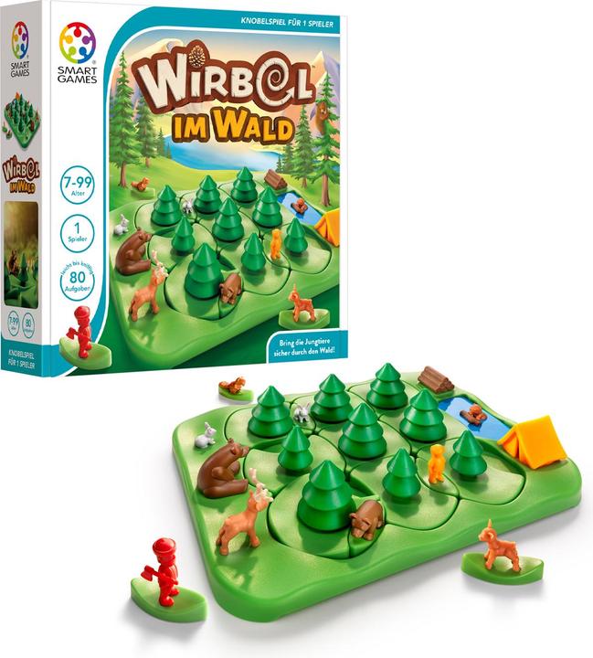 Actual product image Smart Games Whirl in the forest game of skill (German)