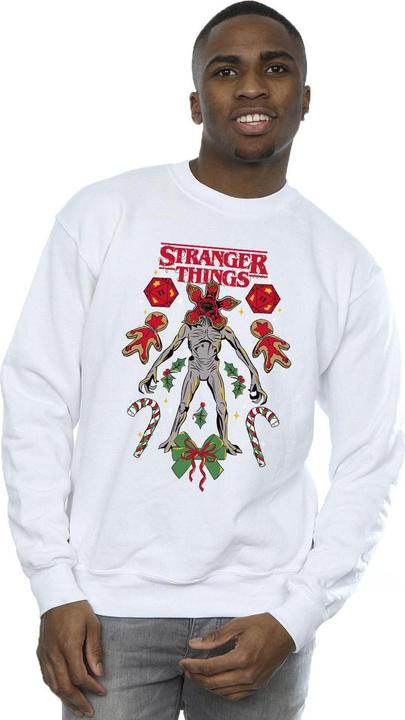 Immagine prodotto Netflix Stranger Things Christmas Demogorgon Felpa Uomo (L)