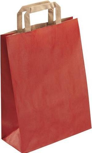 Produktbild Raja Tragetasche PP27KR Rot 80 g/m² (Geschenktüte, 50 x)