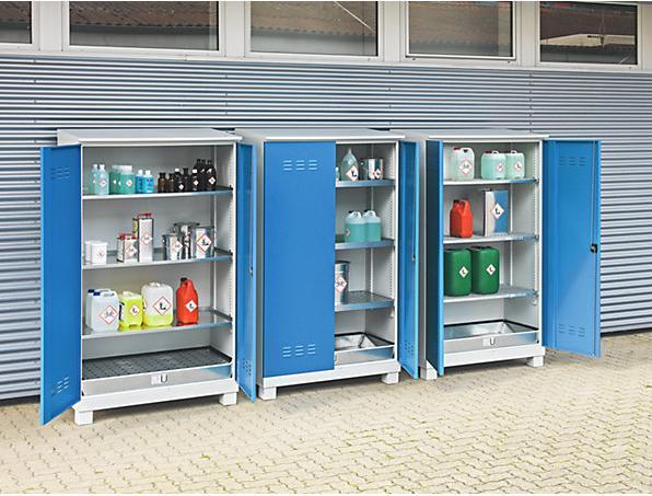 Actual product image eurokraft pro Environmental cabinet for outdoor storage (120 cm, 210 cm)