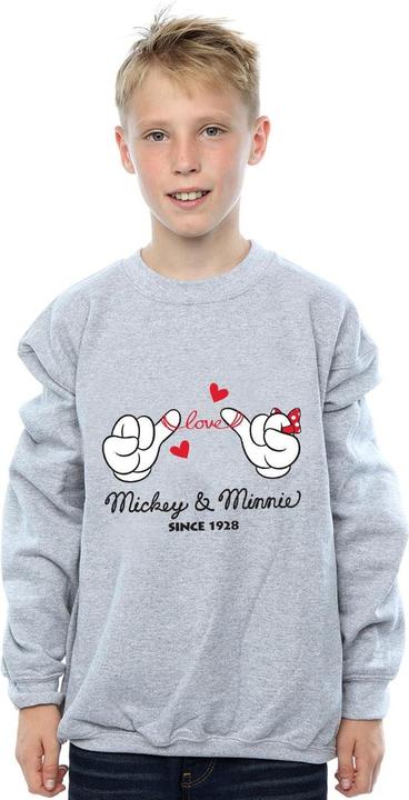 Image du produit Disney - Sweat MICKEY MOUSE LOVE HANDS - Garçon (116)