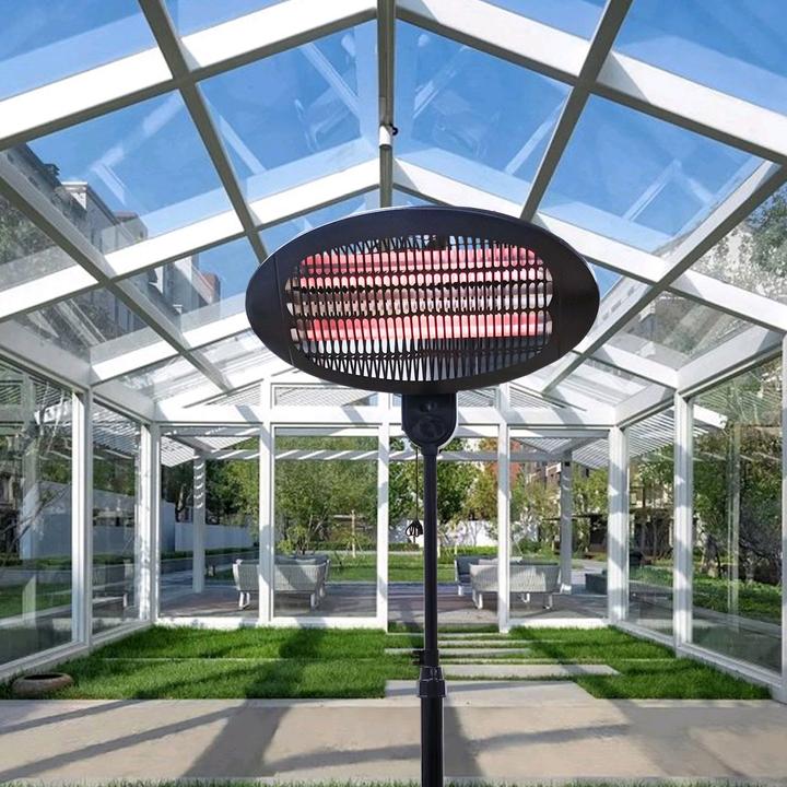 Produktbild SHE SHX 2568620 Freiflächenheizung Schwarz (2000 W)