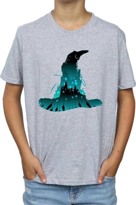 Actual product image Boys Hogwarts Silhouette T-Shirt (140, 146)