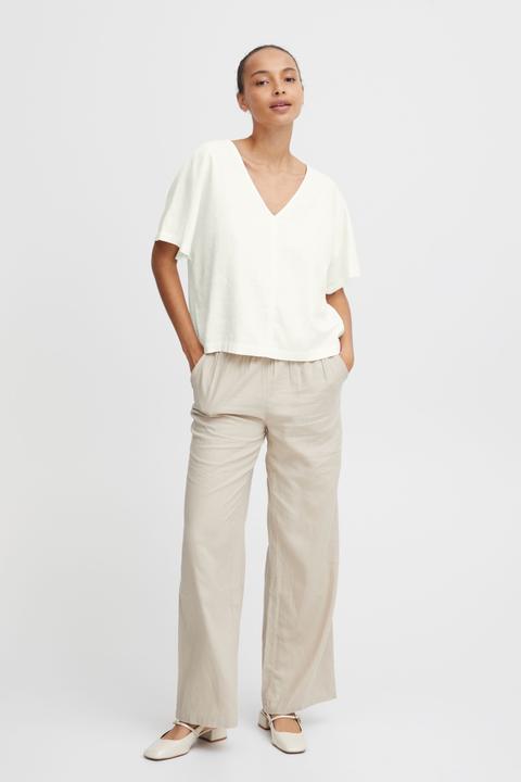 Actual product image B.young BYFALAKKA VNECK BLOUSE 20814548 (40)