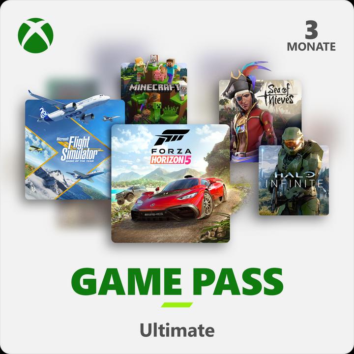 Microsoft Xbox Game Pass Ultimate (3 mois)