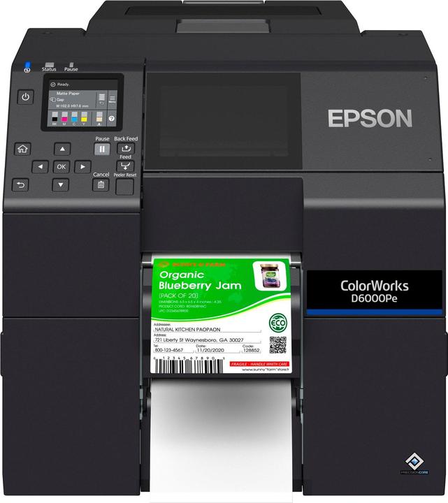 Actual product image Epson COLORWORKS CW-D6000PE LABEL INK (1440000 dpi)