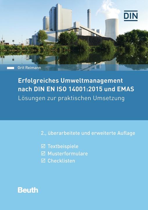 Actual product image Erfolgreiches Umweltmanagement nach DIN EN ISO 14001:2015 und EMAS (German, Grit Reimann, 2019)