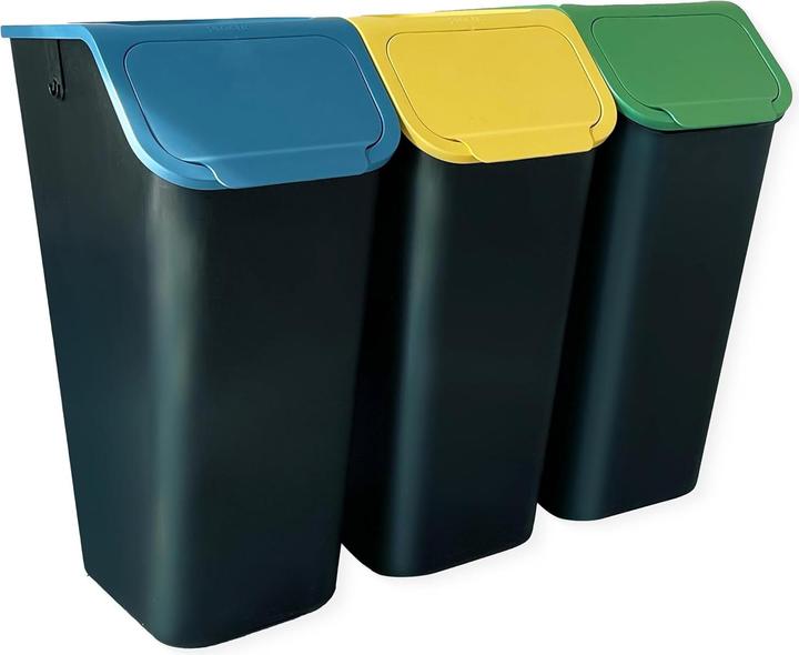 Immagine prodotto Go Practic 3-teiliges Mülltrennsystem (35 l)