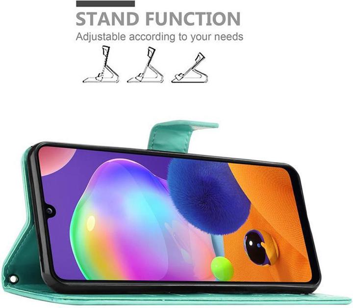 Actual product image Cadorabo Flower Book Cover (Samsung Galaxy A31)