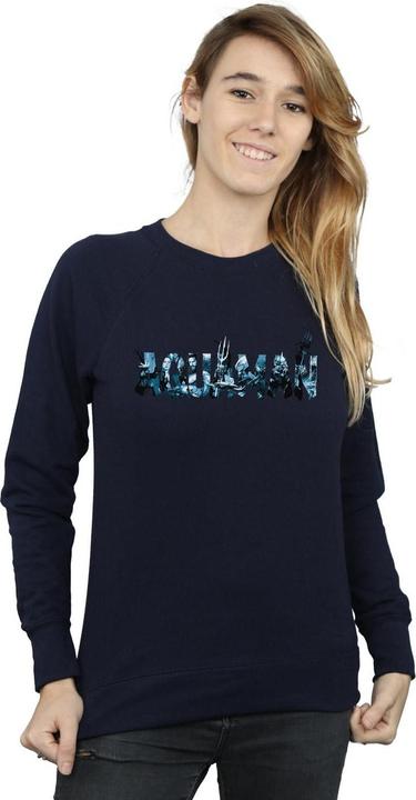 Produktbild Aquaman Text Logo Sweatshirt (XXL)