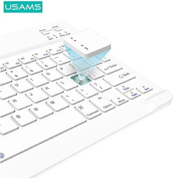 Produktbild Usams Etui Winro z klawiaturą iPad Pro 11" zielone etui-biała klawiatura/green cover-white keyboard