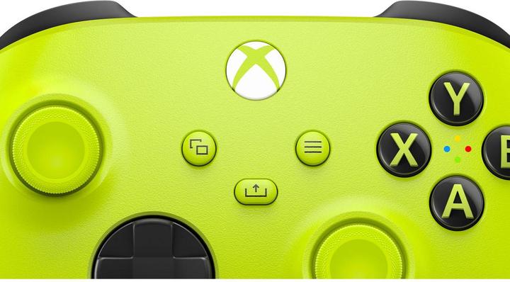 Actual product image Microsoft Wireless Controller - Electric Volt (Xbox Series X, Xbox One X, PC, Xbox One S, Xbox Series S)
