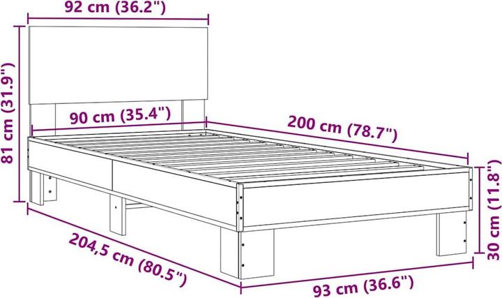 Actual product image VidaXL Kanika (140 x 200)