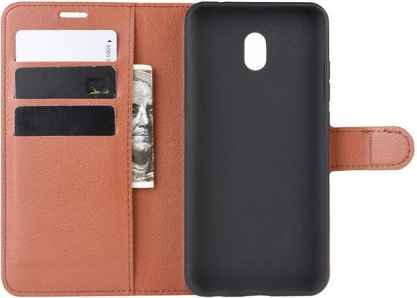 Actual product image MU Classic Litchi Leather Bookcover Series (Xiaomi Redmi 8A)