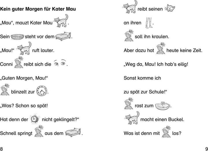 Nutritional values and ingredients Freche Conni-Geschichten zum Lesenlernen: Conni sucht Kater Mau, Conni und die Prinzessin, Conn (German, Julia Boehme, Herdis Albrecht, 2022)