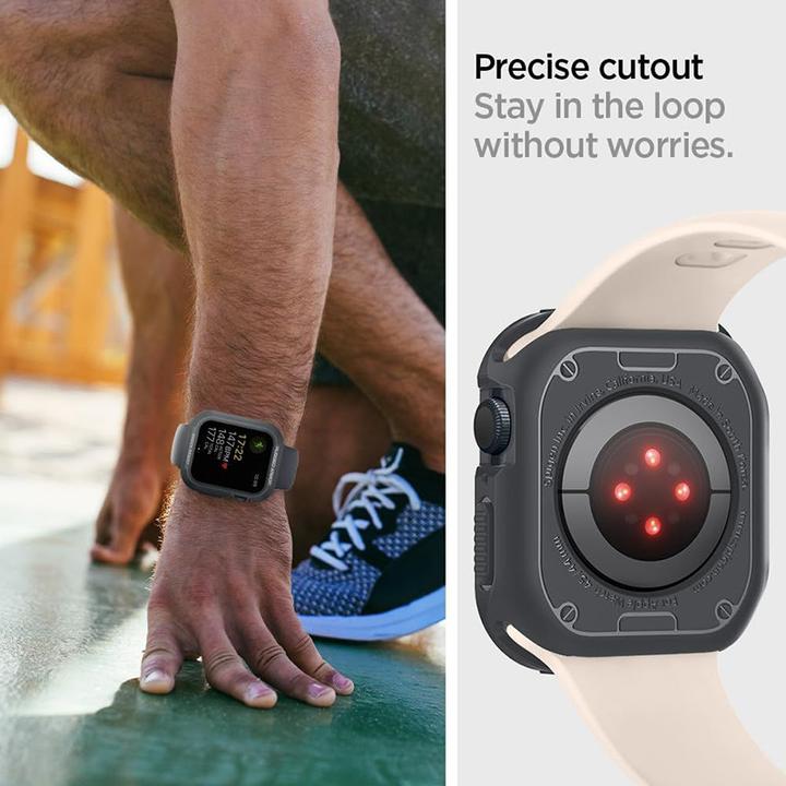 Produktbild Spigen Apple Watch 9/SE RugArm Drk Gr