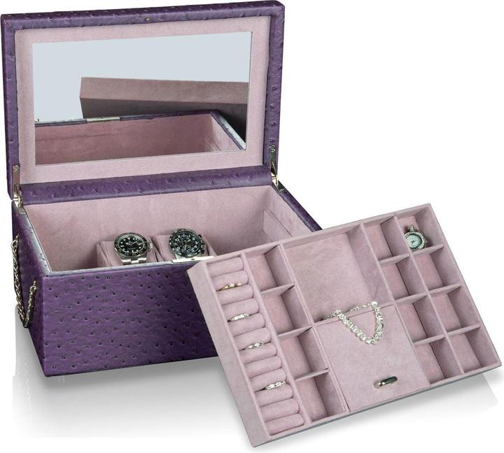 Produktbild Juwelendieb Schmuckschatulle Sophie - Violett