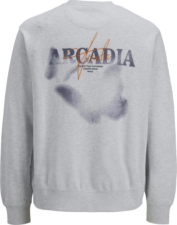 Produktbild Jack & Jones Jjecharge Graphic Sweat O-N Styd Aw24 Ln (XL)